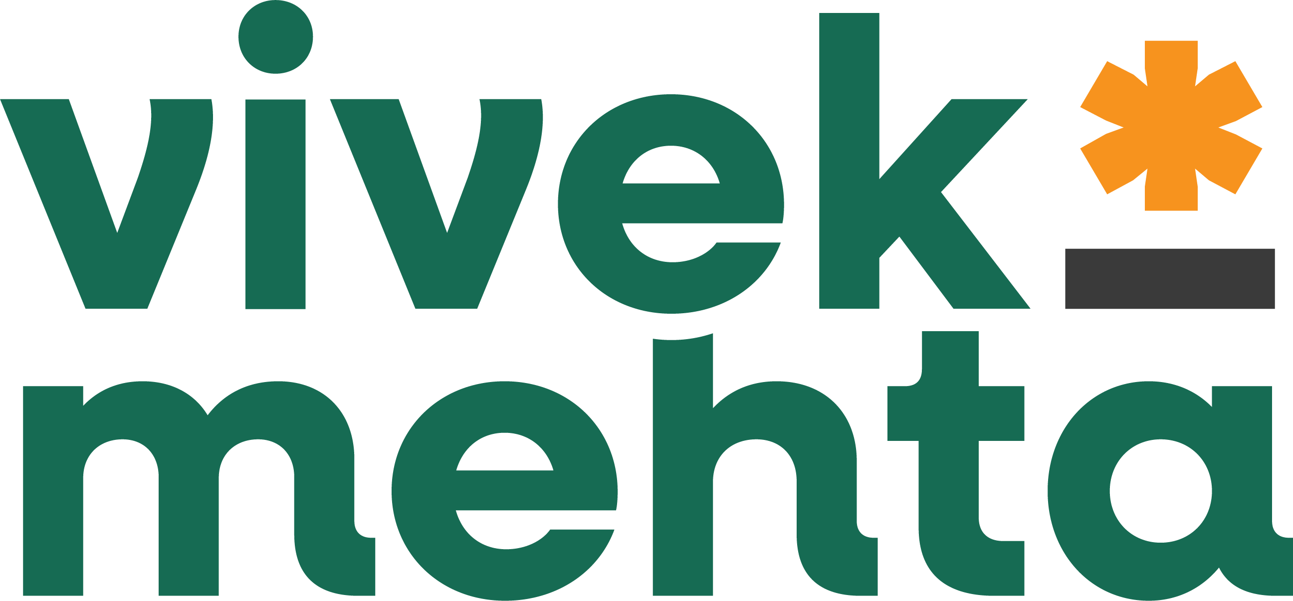 Vivek Mehta logo Dark