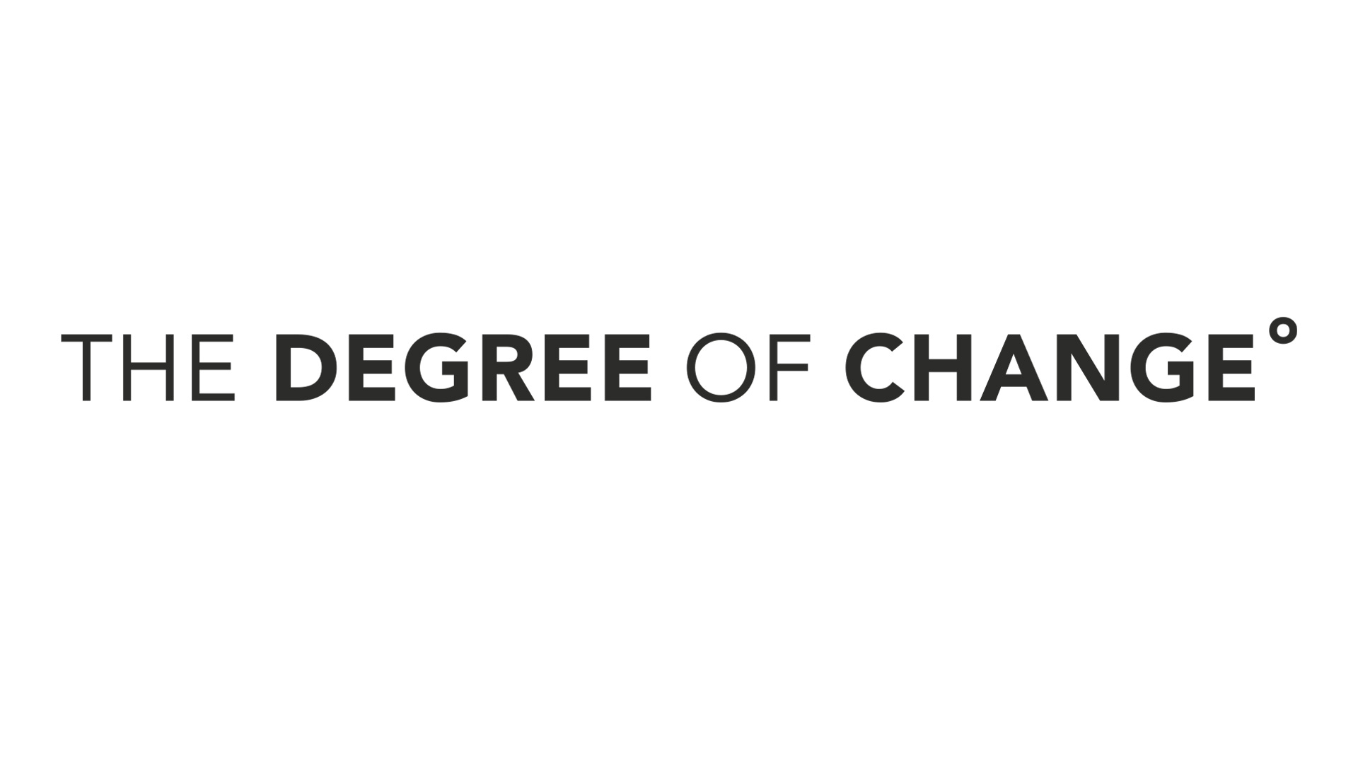 The Degree of Change